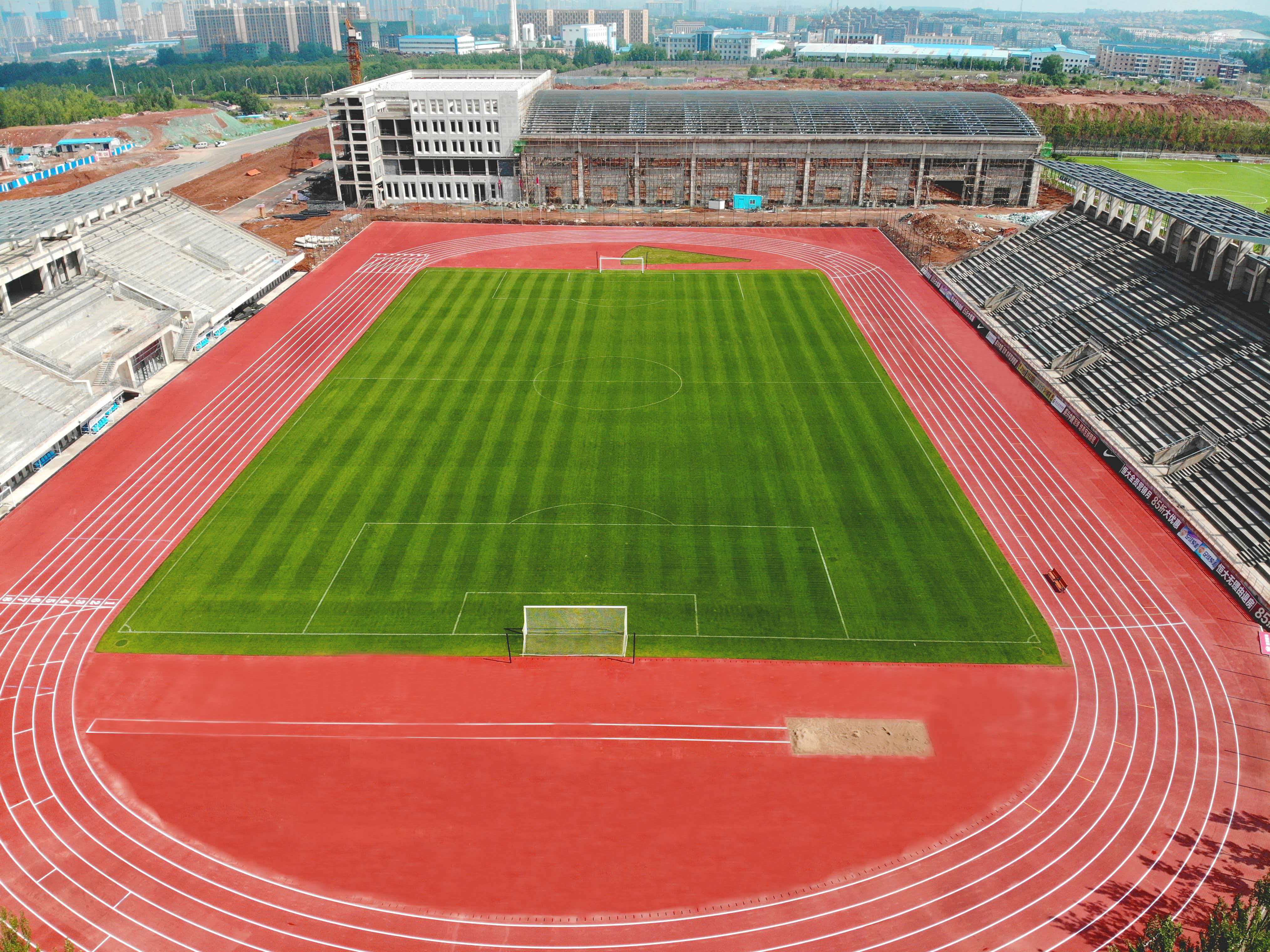 金华市半预制型跑道新国标塑胶跑道 - 厂家