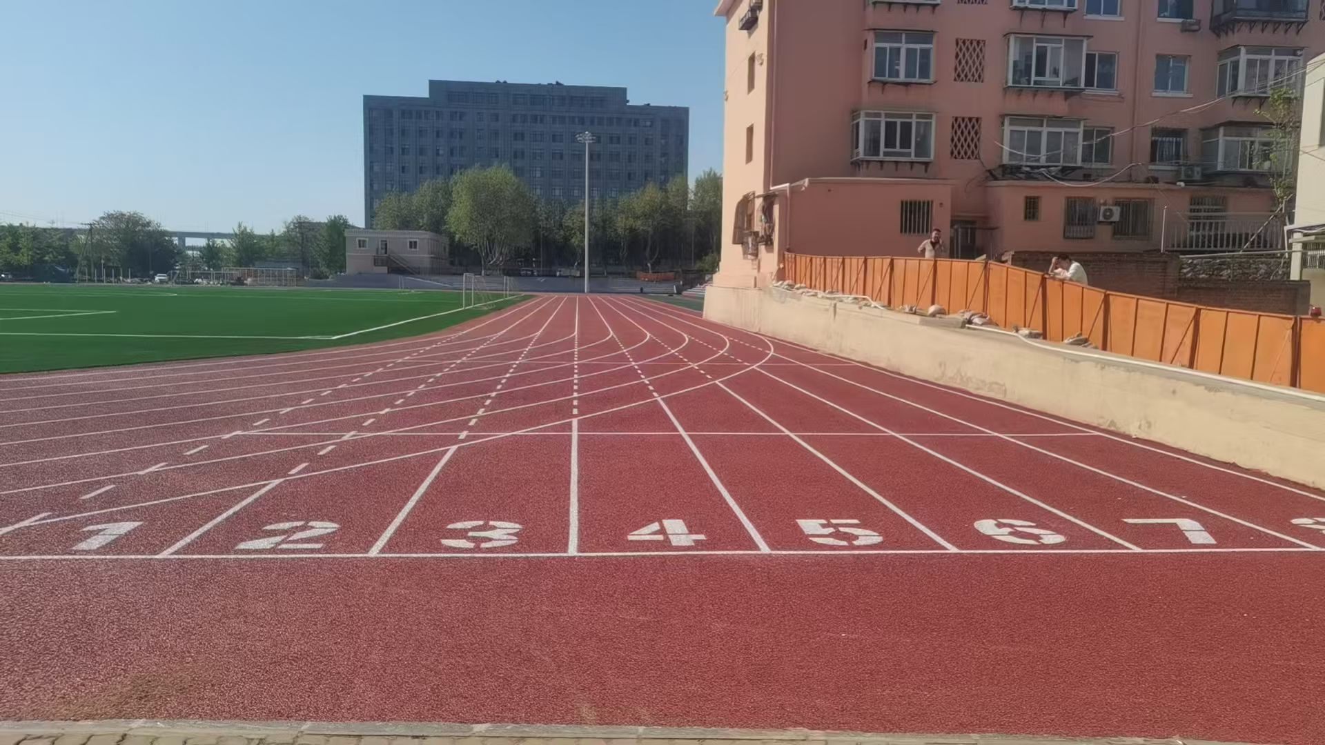 金华市幼儿园塑胶跑道健身步道 - 厂家